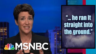 President Donald Trump Postmaster Downgrading Of Political Mail Draws Scorn  Rachel Maddow  MSNBC [upl. by Yeniar]