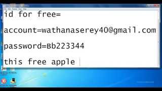 free apple id [upl. by Hallvard551]