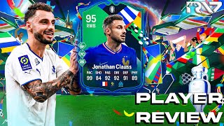 ESTA CARTA ESTA MUY INFRAVALORADA  CLAUSS PATH TO GLORY 95 PLAYER REVIEW EAFC 24 ULTIMATE TEAM [upl. by Peskoff]