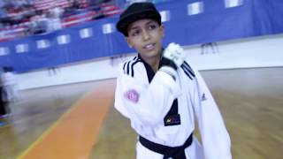 adem selmi  gold medal  tunisia national championship taekwondo [upl. by Yseulta]