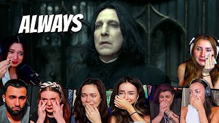 Fans Reaction to SNAPES MEMORIES  Harry Potter and the Deathly Hallows Part 2 Reaction [upl. by Oel]