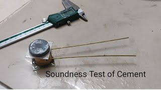 Soundness Test of Cement by LeChatelier method OPC 334353  As per IS 4031 part 03IS 2692015 [upl. by Keeler]