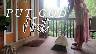 SEEK GOD FIRST  1 Hour Homemaking Motivation for Christian Housewives [upl. by Livingstone]