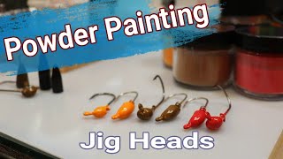 3 Ways to Powder Paint Jig Heads [upl. by Akers]