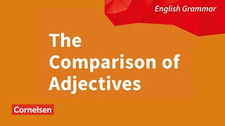 Comparison of adjectives [upl. by Ardnovahs]