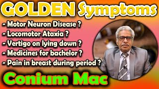 Golden Symptoms of Conium Mac  Dr PS Tiwari [upl. by Starla]