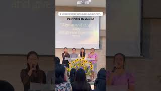 PYC 2024 Theme Song quotRestoredquot Restored PYC PYC2024 PhilipppineYouthforChrist choir shorts [upl. by Tawney13]