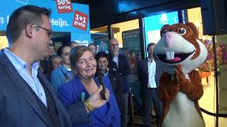 Opening Albert Heijn Jan Linders Markt Geleen [upl. by Mafalda339]