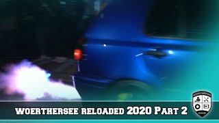 Crazy Wörthersee 2020 Reloaded Flames Revs Bangs Burnouts Drifts Accelerations totale Eskalation [upl. by Kylila]