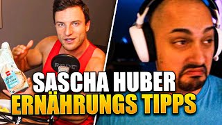 Ich REAGIERE auf SASCHA HUBER ERNÄHRUNGS TIPPS [upl. by Horodko]