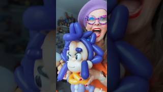 Shelly  Brawl Stars brawlstars shelly balloons wow viral balony funny balloonartist [upl. by Annahsohs]