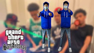 skin hoodie biru pull up GTA SAMP [upl. by Sylirama434]