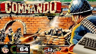 COMMANDO  Commodore 64 1985 [upl. by Attirb]