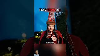 Flag trend Kazakhstan blackpink edit ad blink memes aura sigma trollface shorts [upl. by Anrev22]