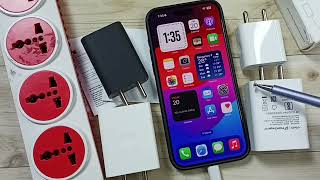 Charge iPhone with VIVO Android Charger  VIVO USB Power Adapter for iPhone 1616 Pro Max [upl. by Niledam659]