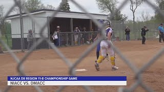 DMACC vs NIACC Bears take 11B Region championship [upl. by Ramu328]