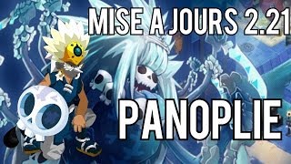 Dofus Mise à Jours 221  Présentation des Panoplies FR [upl. by Maidy]