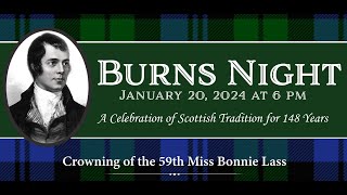 Burns Night 2024 [upl. by Hen291]