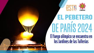 Conoce el pebetero de París 2024 que es 100 sustentable [upl. by Elatnahs]