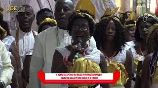 The Omukama of Tooro Uganda His Majesty King Oyo Nyimba Rukidi IV arrives in Warri Kingdom [upl. by Eenhpad692]