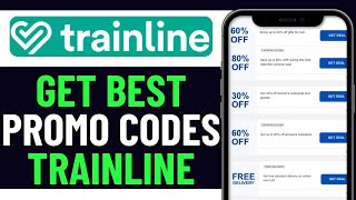 HOW TO FIND BEST TRAINLINE DISCOUNT CODE  TRAINLINE PROMO CODE 2024 [upl. by Colbye]