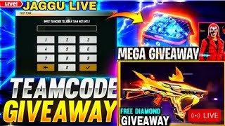 LIVE GIVE AWAY🎁✨ GARENA FREE FIRE🔥 GREND MASTER🥵 PUSING 🥵 [upl. by Arait]