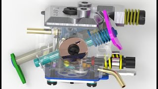 2 Stroke  2 Cycle Carburetor Exploded View Parts Diagram Walbro [upl. by Elleron736]