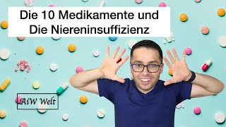 Warnung 10 häufig verschriebene Medikamente die bei Niereninsuffizienz gefährlich sein können [upl. by Kcirrag829]