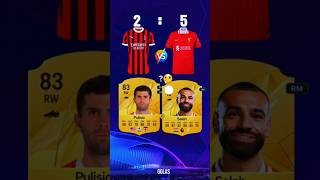 Ac Milan in FC 25 vs Liverpool in FC 25 fifa football fc25 shorts [upl. by Eniowtna]