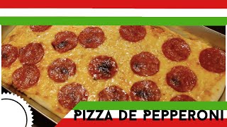 Pizza Italiana Casera ⎮ Fácil y Rápida [upl. by Mathews675]