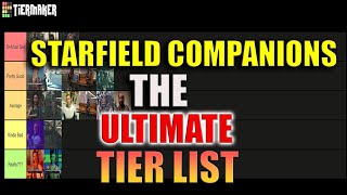 Starfield Companion Tier List Every Companion Ranked [upl. by Inal]