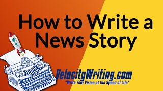 How to Write a News Story STUDENTS WATCH ALL [upl. by Voorhis3]