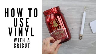 How to Use Adhesive Vinyl on a Cricut [upl. by Claribel]