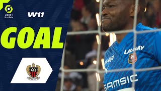 Goal Steve MANDANDA 87 csc  OGCN OGC NICE  STADE RENNAIS FC 20 2324 [upl. by Ellery]