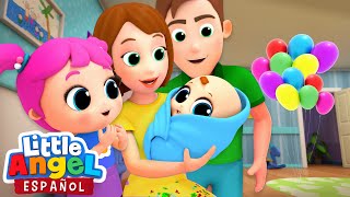 ¡Bienvenido Nuevo Hermanito Canción del nuevo Bebé  Canciones Infantiles  Little Angel Español [upl. by Patrizio]