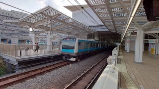 【京浜東北線】高輪ゲートウェイ駅発車シーン！ [upl. by Claudius]