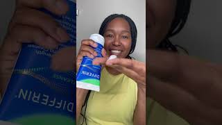 Differin Maximum Strength Acne Foaming Cleanser with 10 Benzoyl Peroxide productreview acne [upl. by Janyte]