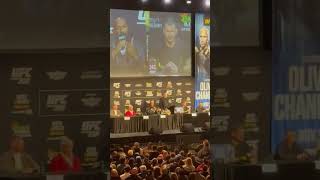 Duck has been Spotted at the UFC 309 Press Conference when Jon Jones Speaking [upl. by Rosaleen]