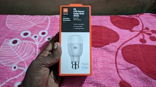 Mi LED Smart Bulb Unboxing  Trickdots [upl. by Rollecnahc]