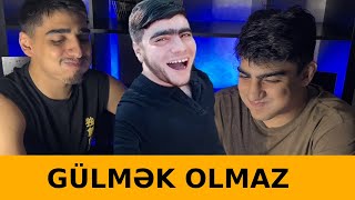 GÜLMƏK OLMAZ  GÜLMEME CHALLENGE AĞIZDA SU [upl. by Llenej429]