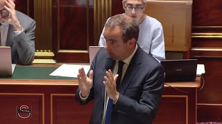 LPM  Sébastien Lecornu dénonce les modifications apportées par le Sénat [upl. by Bahe872]