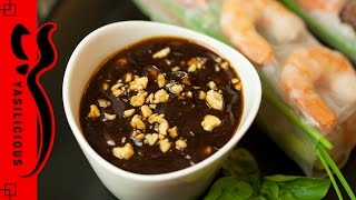 HOISIN CHILI SAUCE  super zu Sommerrollen Frühlingsrollen und gebackenen Wan Tans [upl. by Nika909]