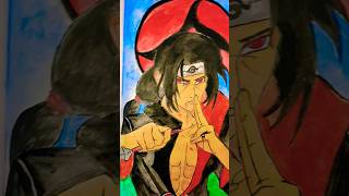 ✨I tried to draw Itachi Uchiha itachi art naruto thedemonslayarts [upl. by Onyx]