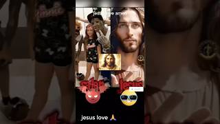 Jesus vs Satan jesiis jesuschrist god catholic Jesus edit jesus fe [upl. by Colman995]