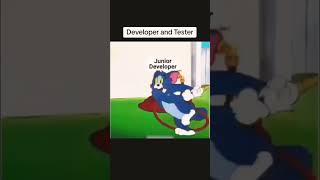 Developer vs tester normal conversation coding codecombat softwareengineer production tester [upl. by Fabriane]