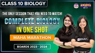 Complete Biology in One Shot  All Concepts and Questions  Class 10 Boards 2024 [upl. by Ardnohsal]