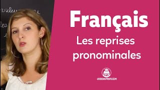 Les reprises pronominales  Français  Collège  Les Bons Profs [upl. by Airamak]