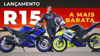 TESTE YAMAHA R15 A ESPORTIVA MAIS BARATA DO BRASIL  VALE A PENA MOTO ESPORTIVA R15 PREÇO E CORES [upl. by Olegna]