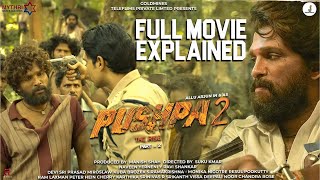 Pushpa Full Movie Hindi Dubbed HD Facts 4K  Allu Arjun  Rashmika Mandanna  Sukumar  Devi Prasad [upl. by Frasquito178]