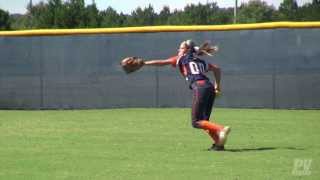 Breanna Roper SoftBall Skills Video Class of 2017 [upl. by Nnaihs]